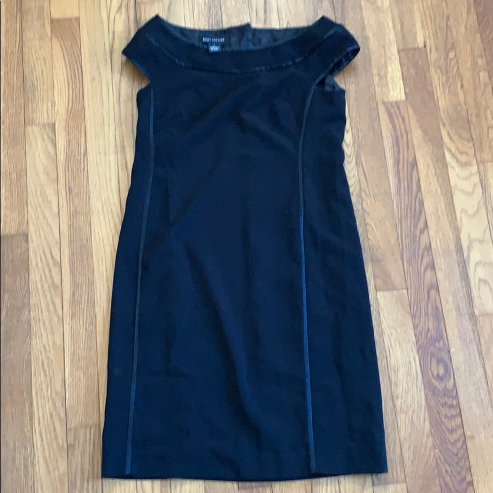 Black fitted dress!